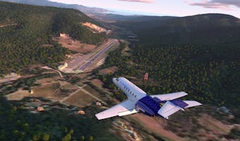 Reduced Required Landing Distance landing approach